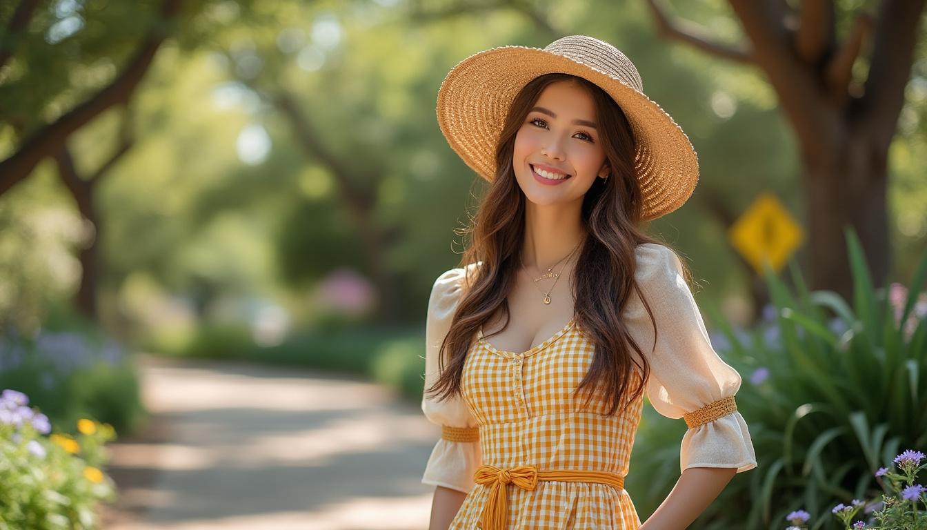 découvrez notre sélection de tenues guinguette pour femme, parfaites pour un look champêtre et joyeux lors de vos sorties estivales.