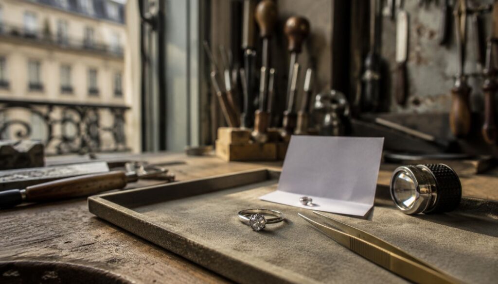 bague de fiançailles à Paris sans se tromper
